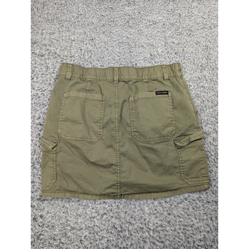Social Standard by Sanctuary Skirt Women Small Green Army Hero Stretch Cargo - Picture 4 of 7